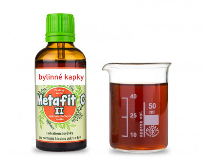 Metafit C II (cukrovka) kapky (tinktura) 50 ml
