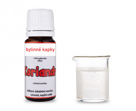 Koriander 100% prírodné silice - esenciálny (éterický) olej 10 ml