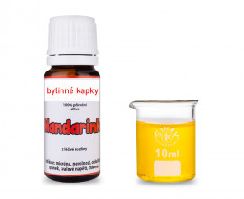 Mandarinka 100% prírodné silice - esenciálny (éterický) olej 10 ml